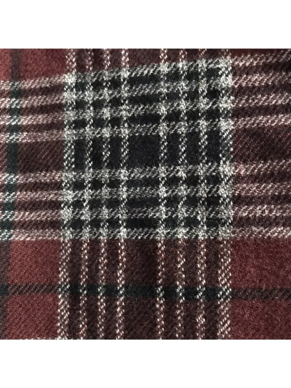 The North Face Flannel Shirt Men Small Plaid Black Burgundy Outdoor Grunge Skate